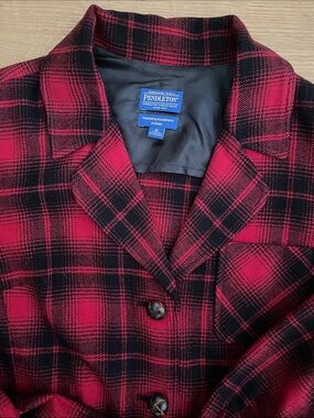 PENDLETON Woolen Mills Virgin Wool Shirt Jacket, Size Medium